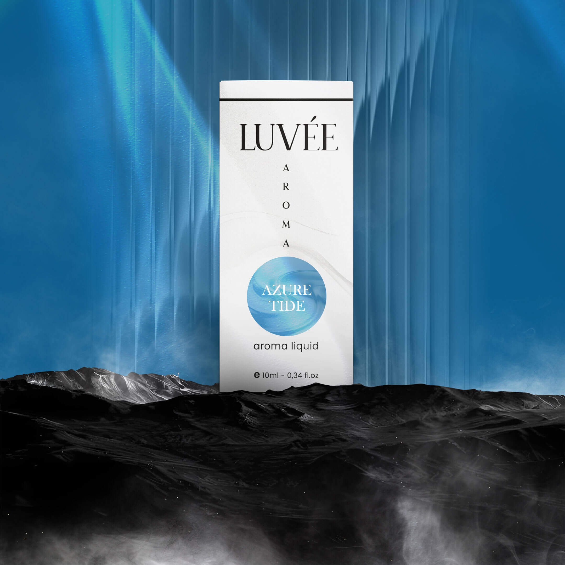 Azure Tide aromatherapy essential oil by Luvée – fresh, ocean-inspired diffuser oil for a calming home scent.