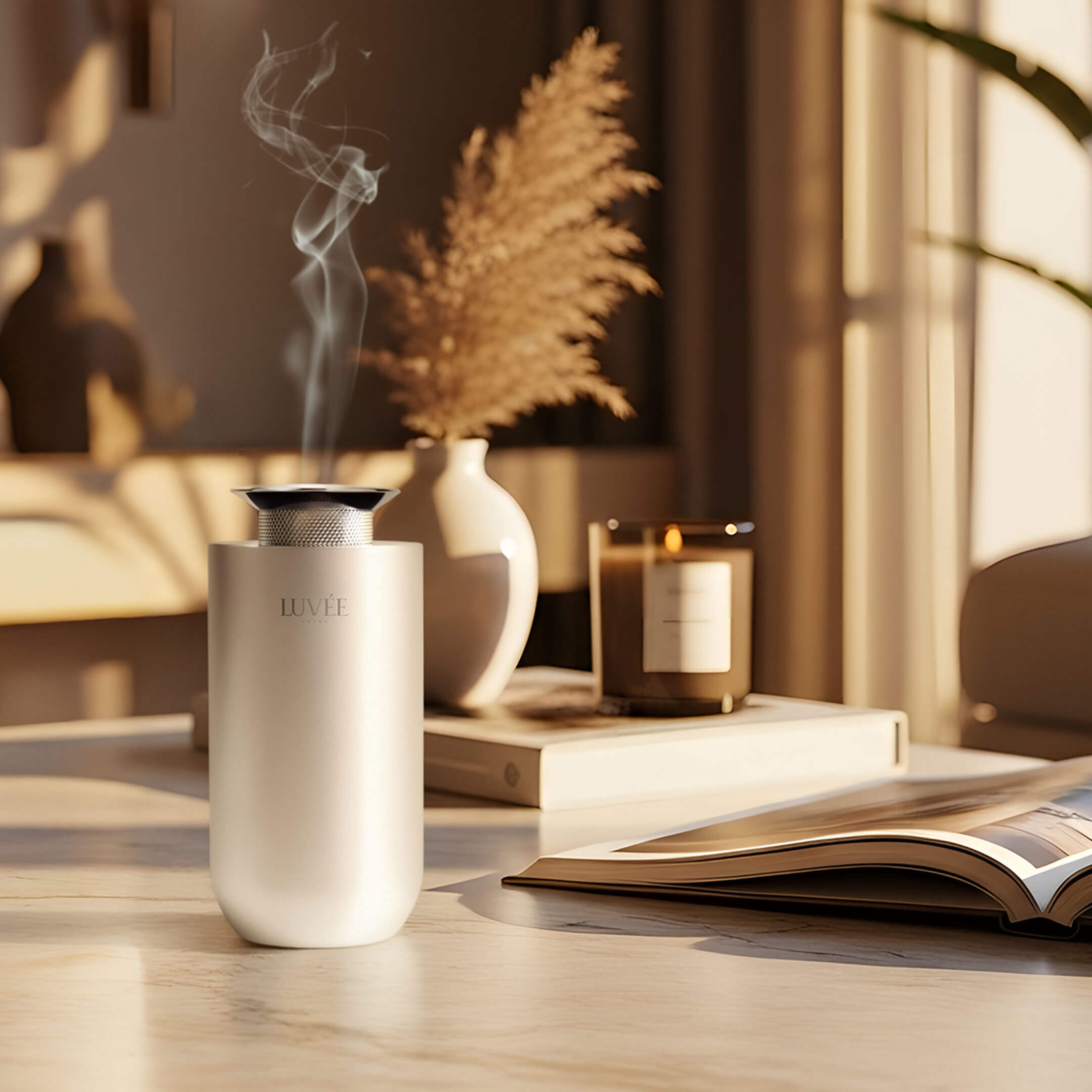 Aroma Diffúzor - Luvée Essence Tower – Ezüst kiadás