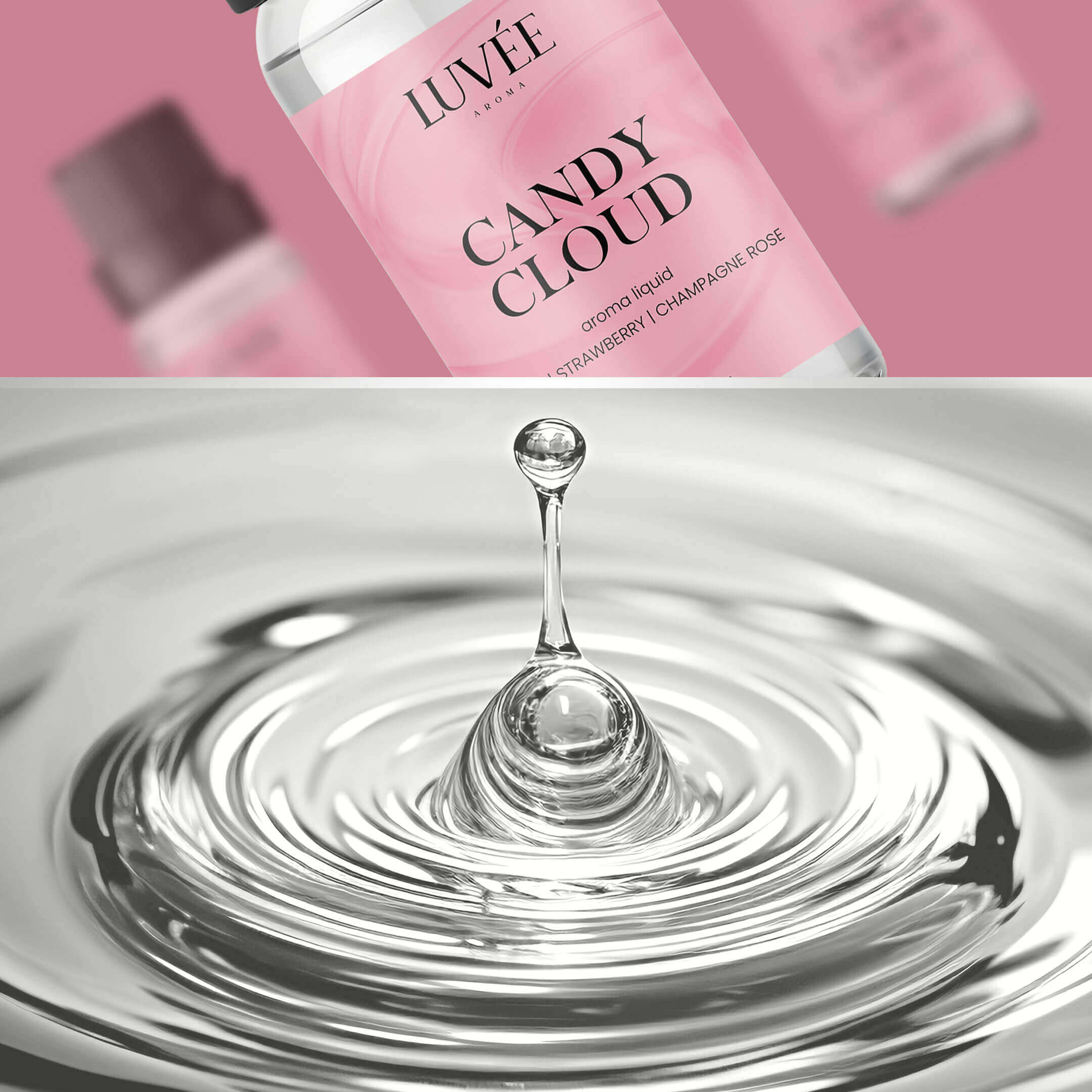 Candy Cloud - Romantikus és Vidámító hangulat - Illóolaj Aroma Diffúzorhoz -10ml