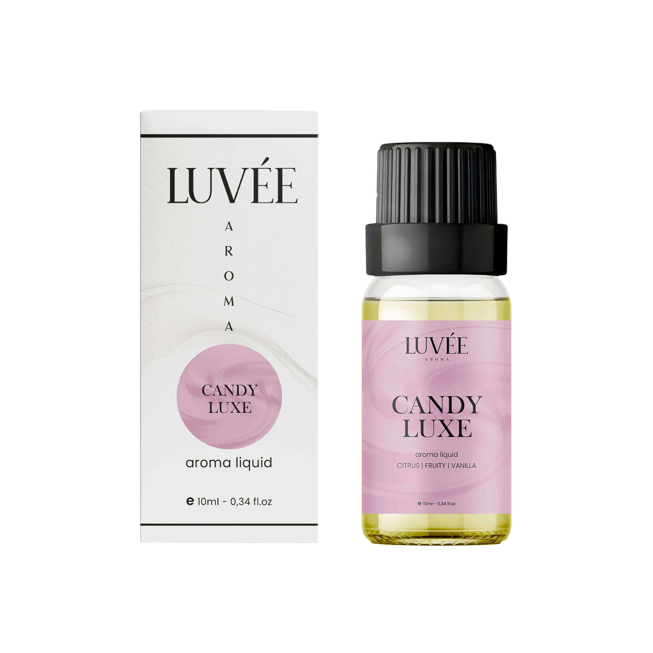 Luvée Candy Luxe liquid aroma – sweet luxury fragrance oil for diffuser and home scenting