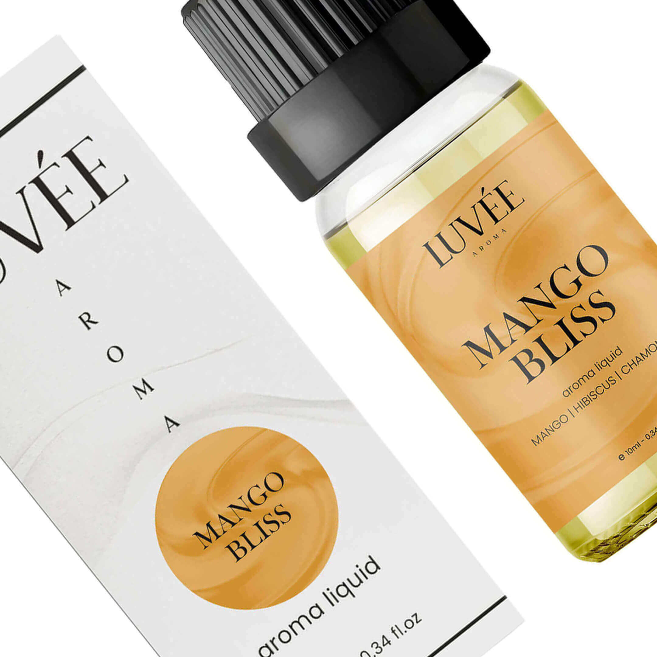Mango Bliss by Luvée – juicy mango-scented liquid aroma for vibrant, fruity home fragrance