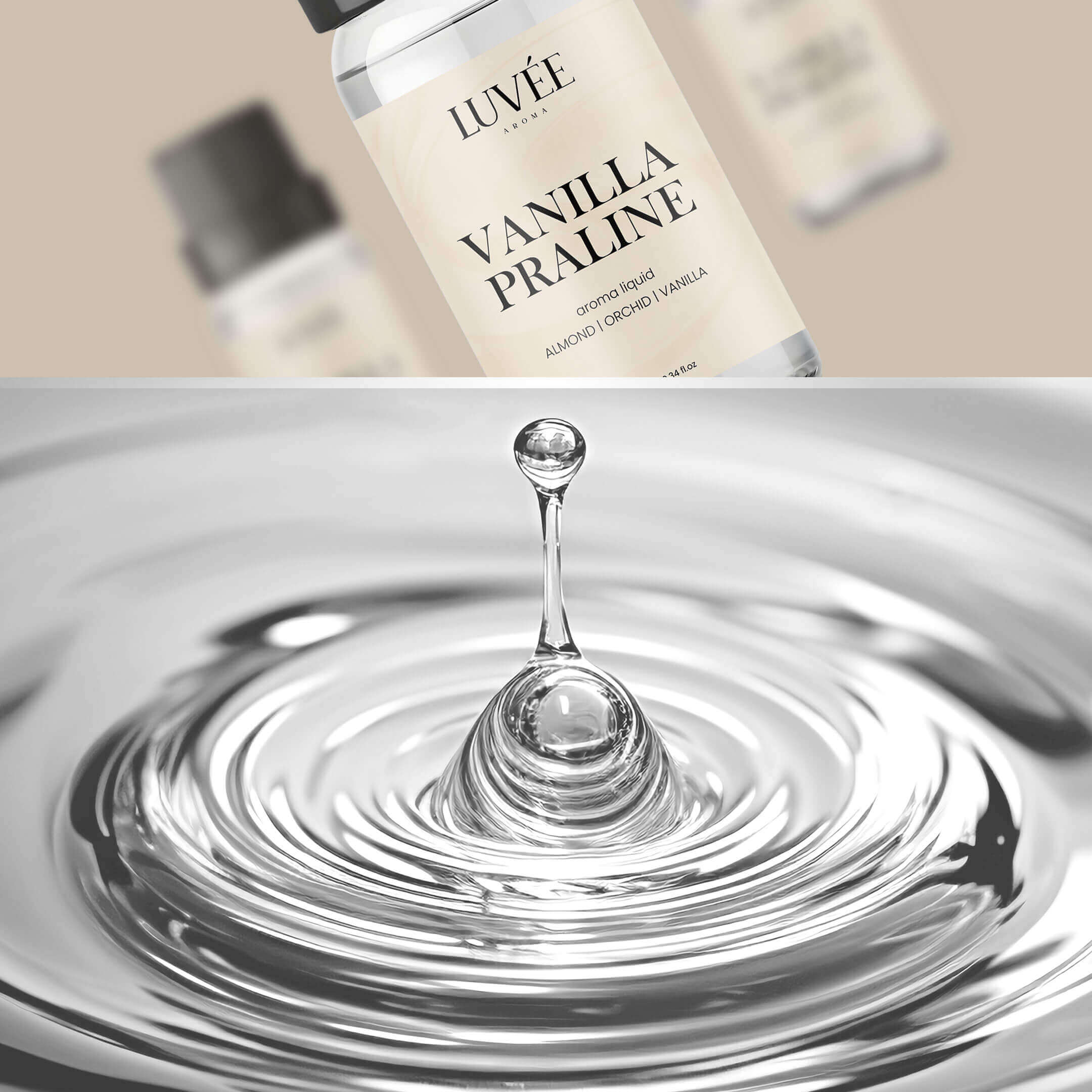 Vanília Praliné - Kényelmes és romantikus hangulat - Illóolaj Aroma Diffúzorhoz -10ml