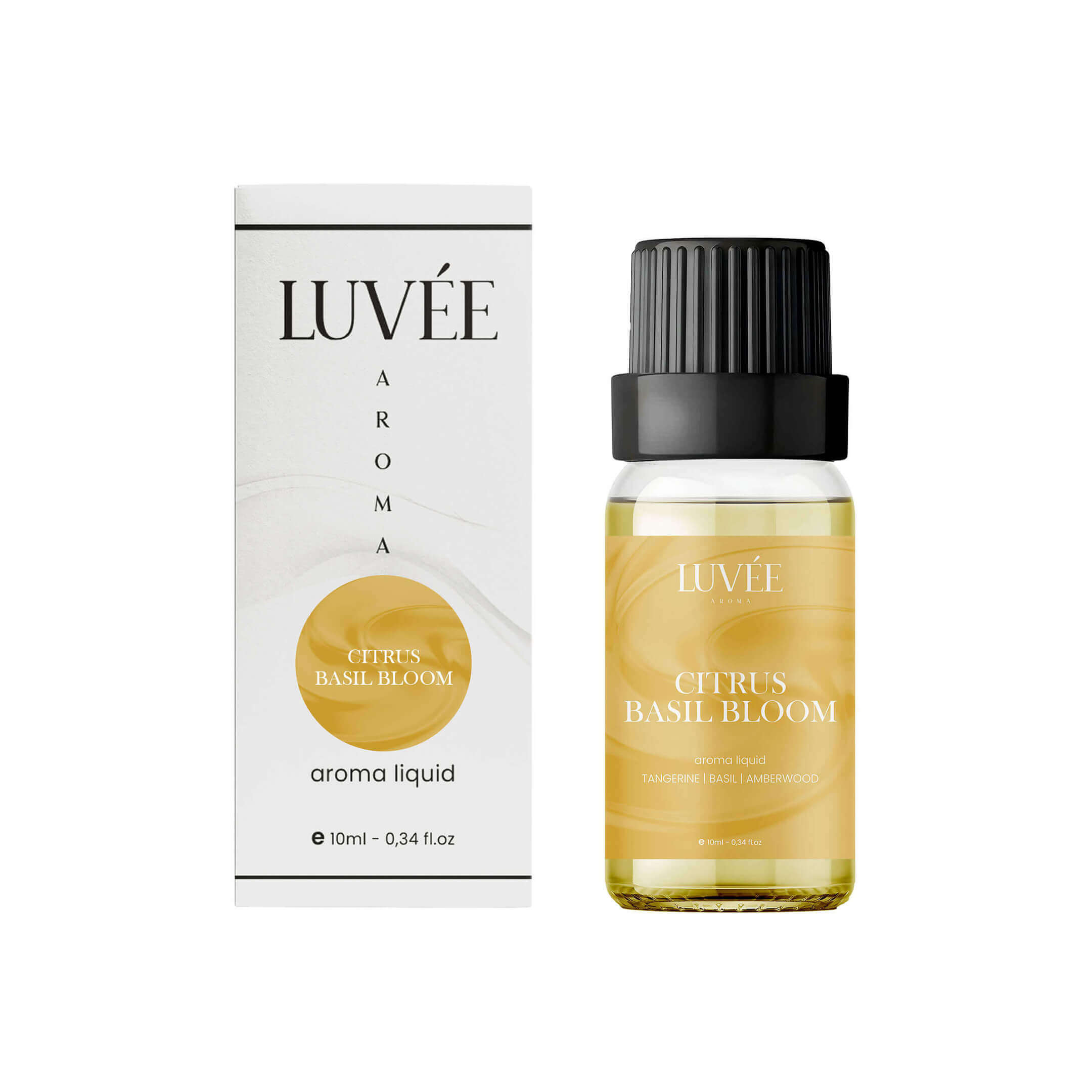Citrus Basil Bloom - Frissítő és Vidámító hangulat - Illóolaj Aroma Diffúzorhoz -10ml