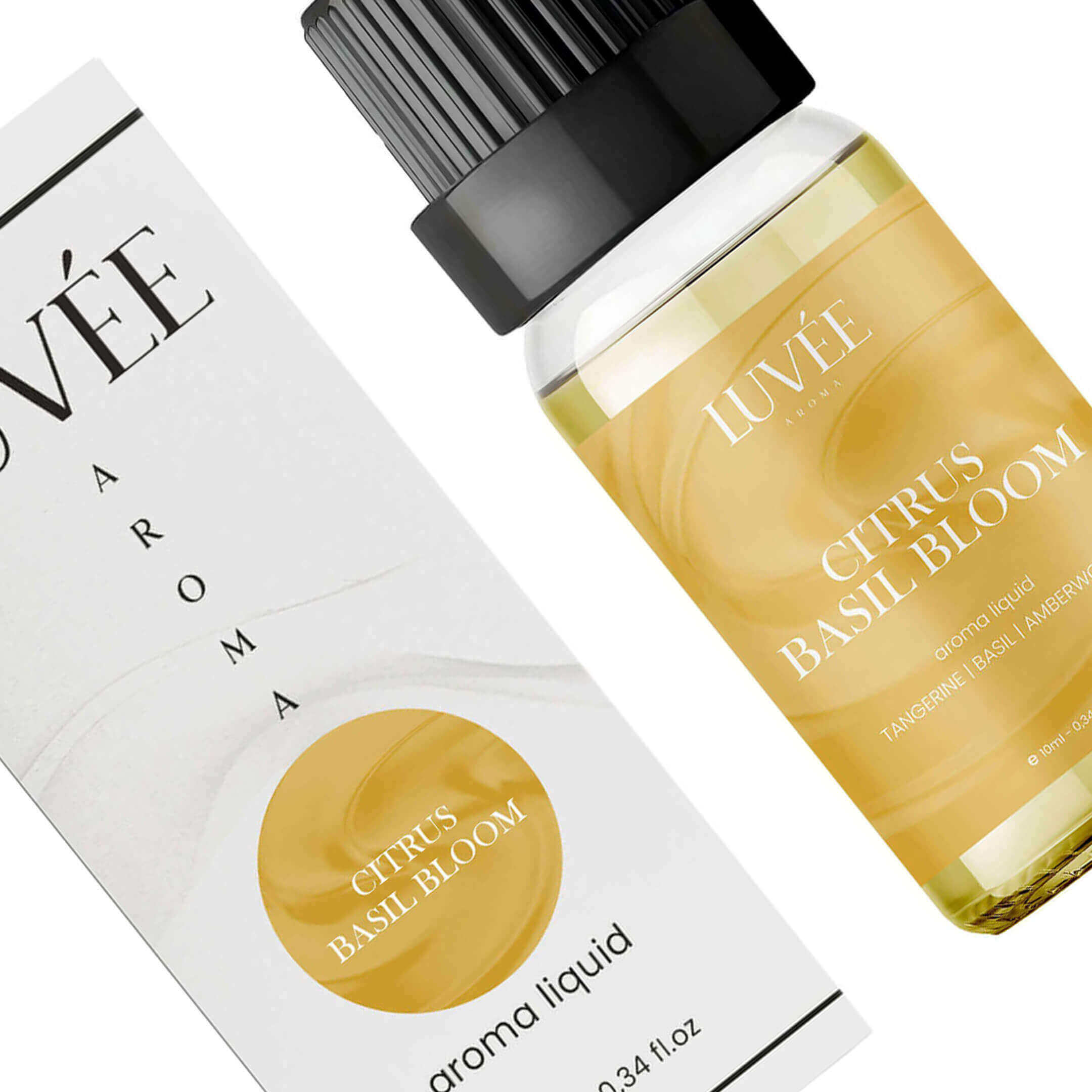 Citrus Basil Bloom - Frissítő és Vidámító hangulat - Illóolaj Aroma Diffúzorhoz -10ml