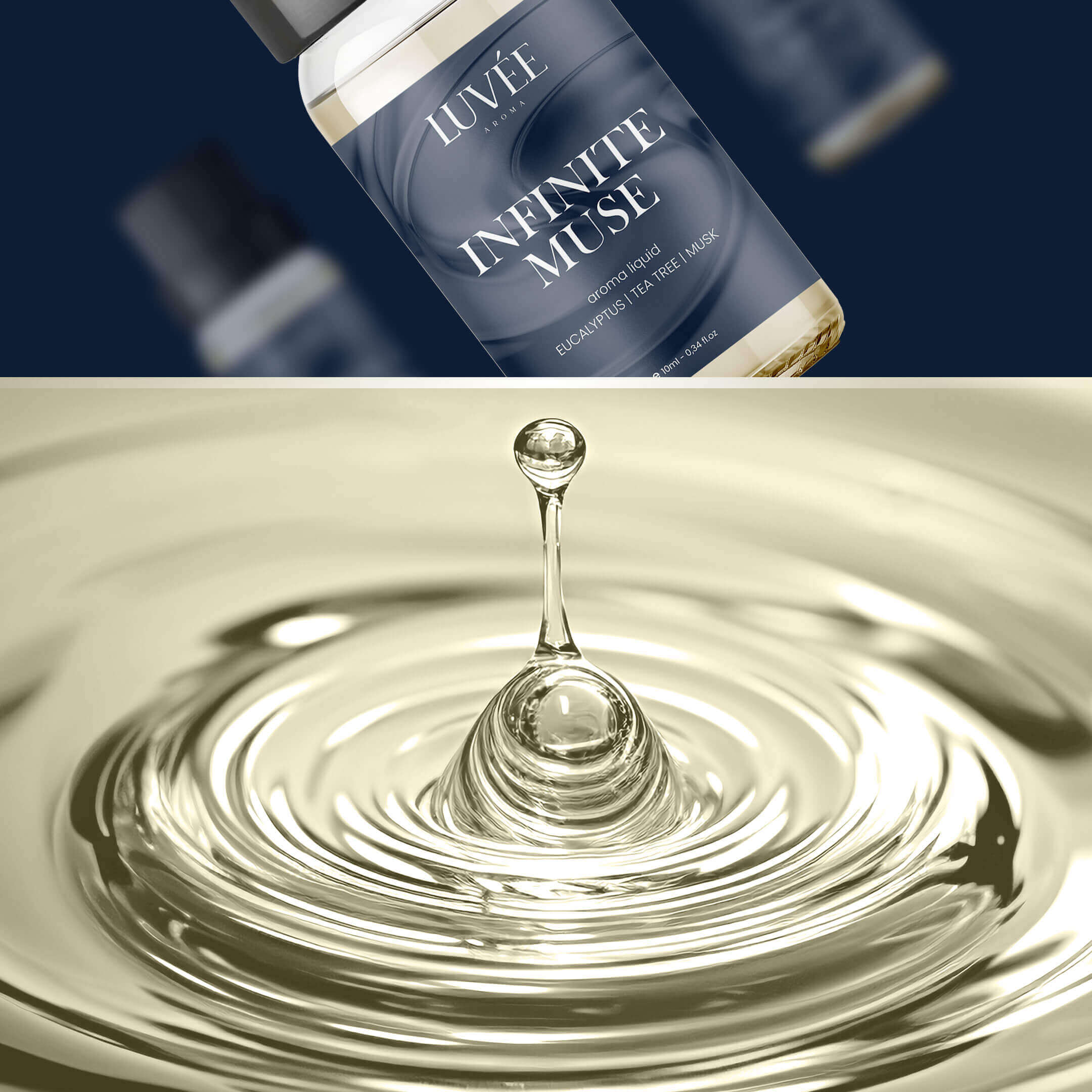 Infinite Muse - Tisztító és Frissítő hangulat - Illóolaj Aroma Diffúzorhoz -10ml