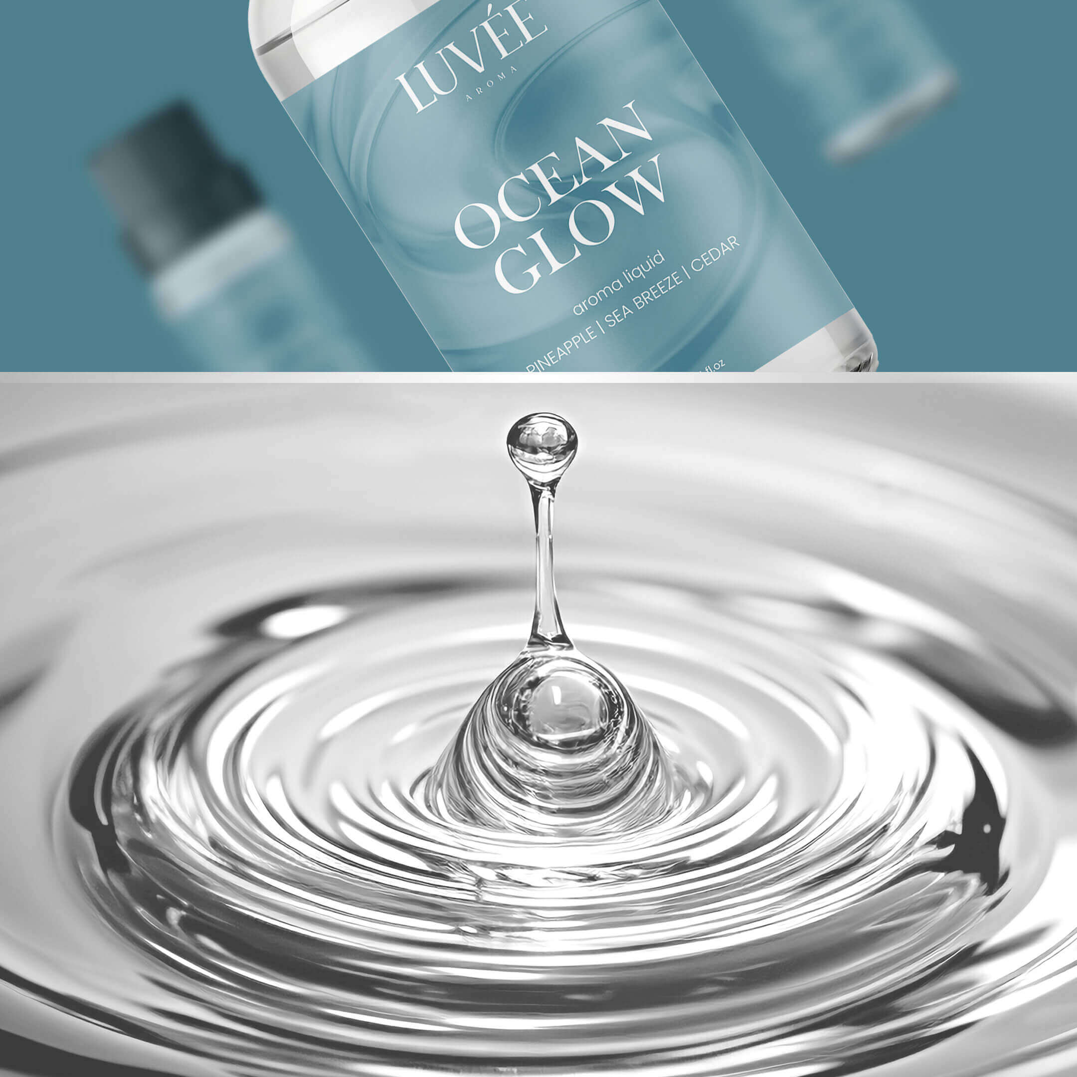 Ocean Glow - Nyugtató és Vidámító hangulat - Illóolaj Aroma Diffúzorhoz -10ml