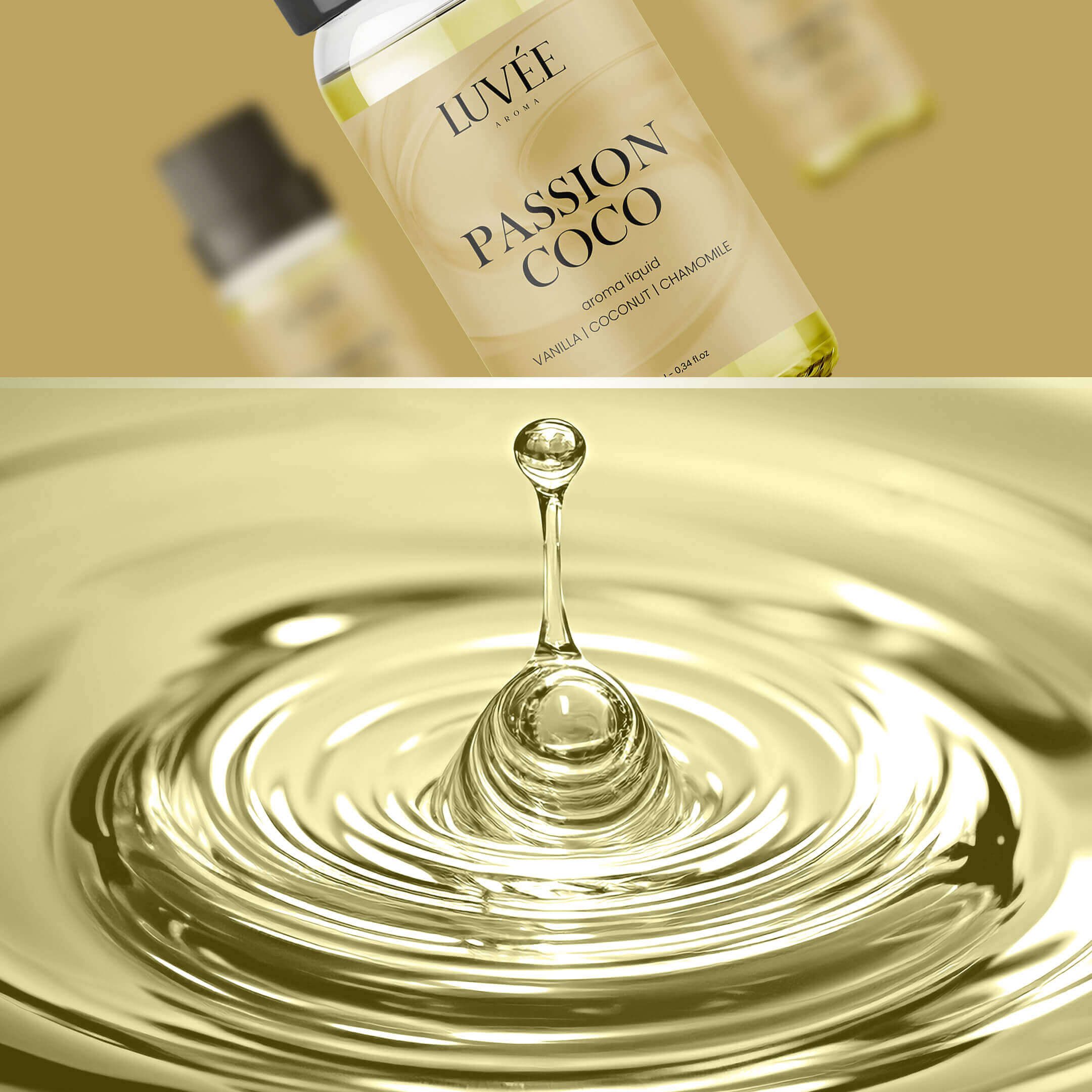 Passion Coco - Lazító és Nyugtató hangulat - Illóolaj Aroma Diffúzorhoz -10ml