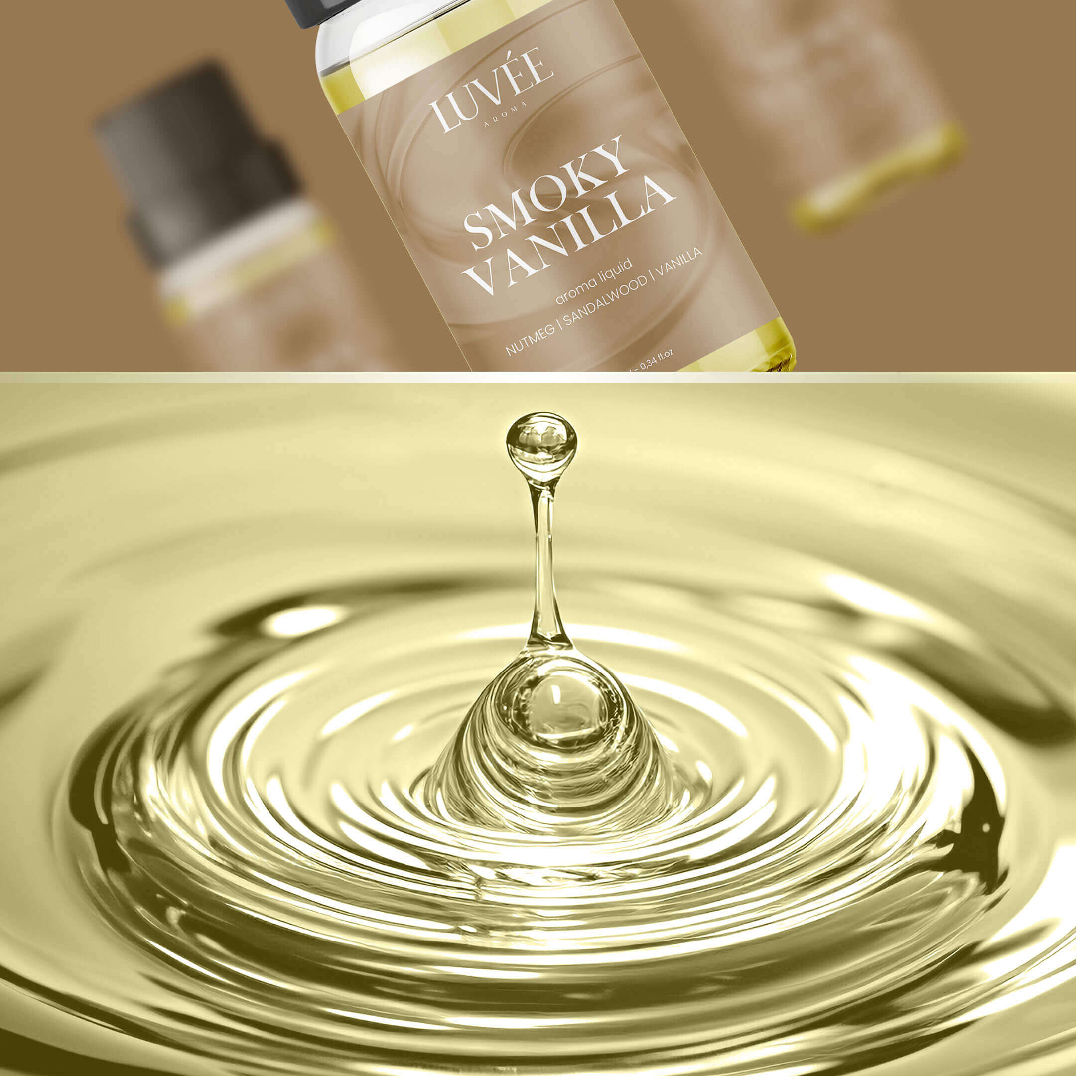Smoky Vanilla - Szenzuális és Pihentető hangulat - Illóolaj Aroma Diffúzorhoz -10ml
