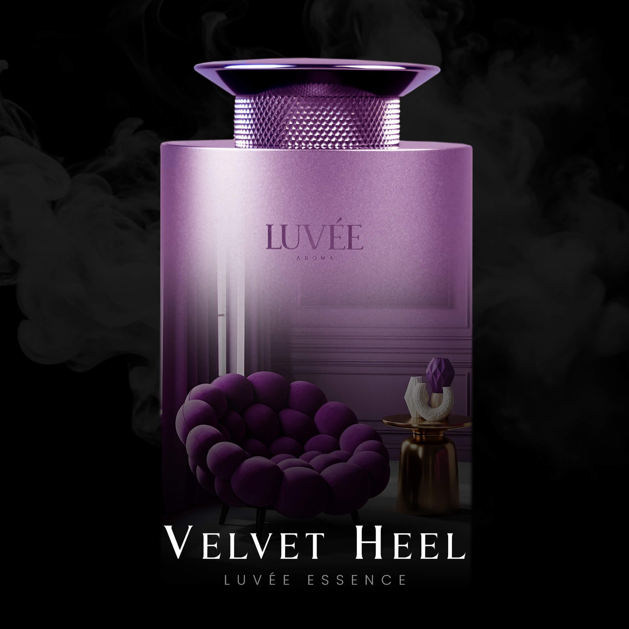 Velvet Heel - Luxus és Romantikus hangulat - Illóolaj Aroma Diffúzorhoz -10ml